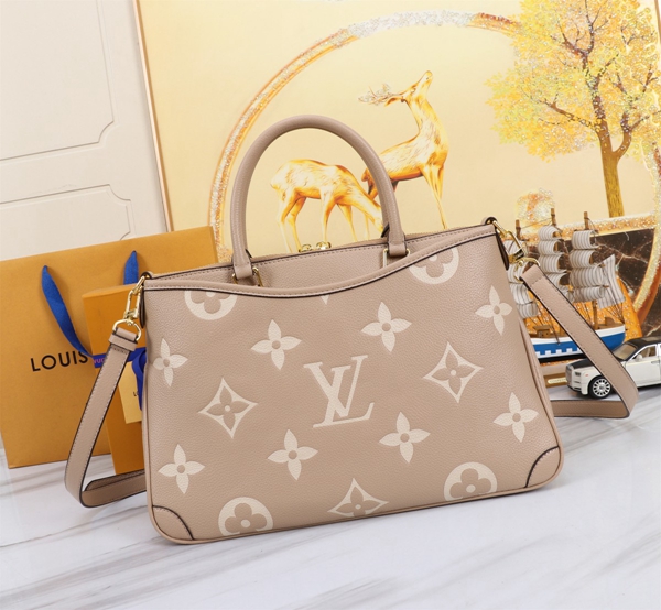 ルイヴィトンバッグ側面デザイン